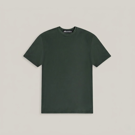 Heavyweight Essential Cotton T-Shirt Green