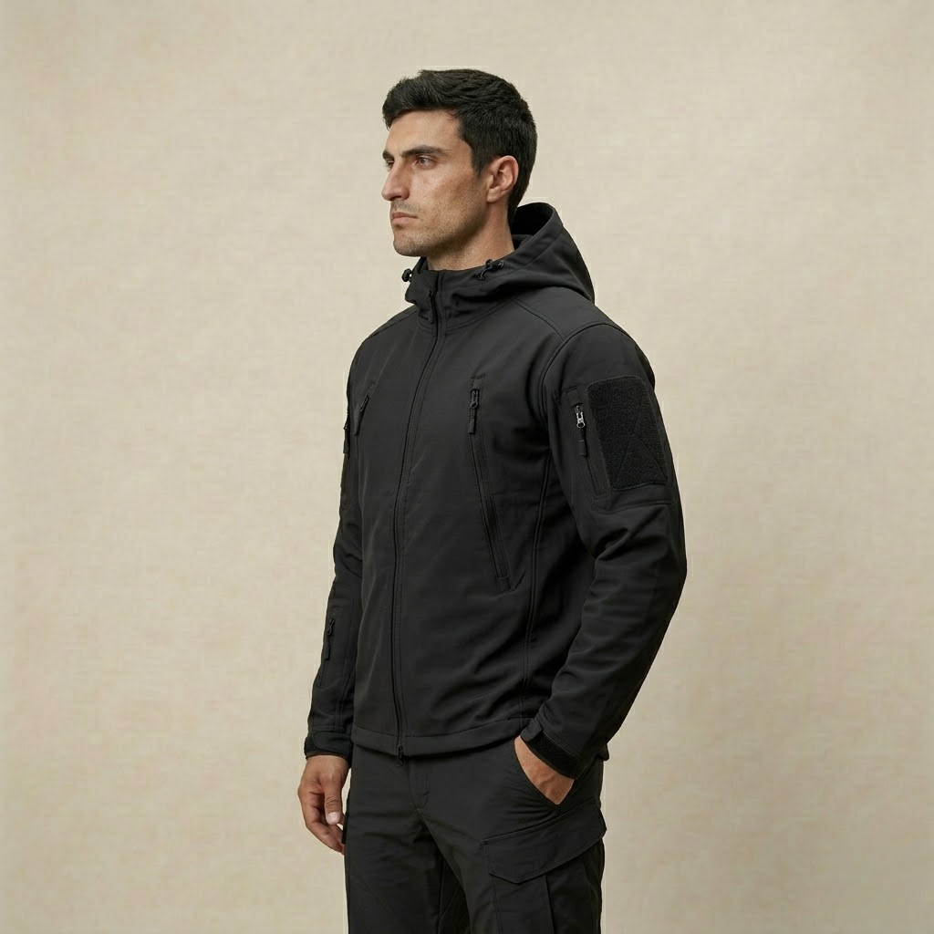 All Weather Softshell Jacket Black