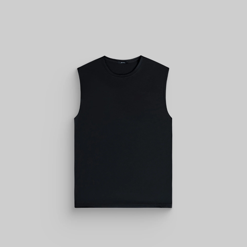 Essential Tech Tank Top Black