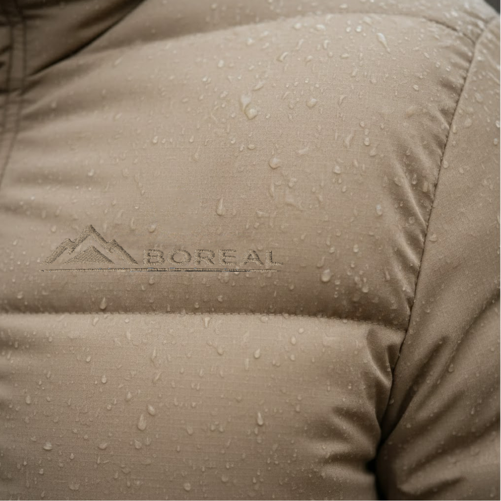 Windproof Duck Down Puffer Jacket