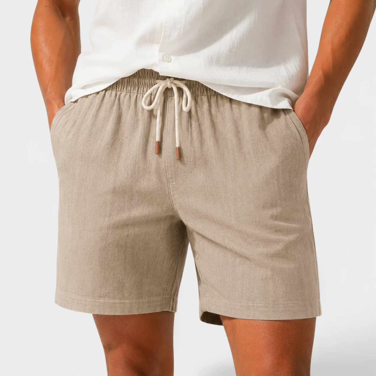 Linen Shorts 3-Pack