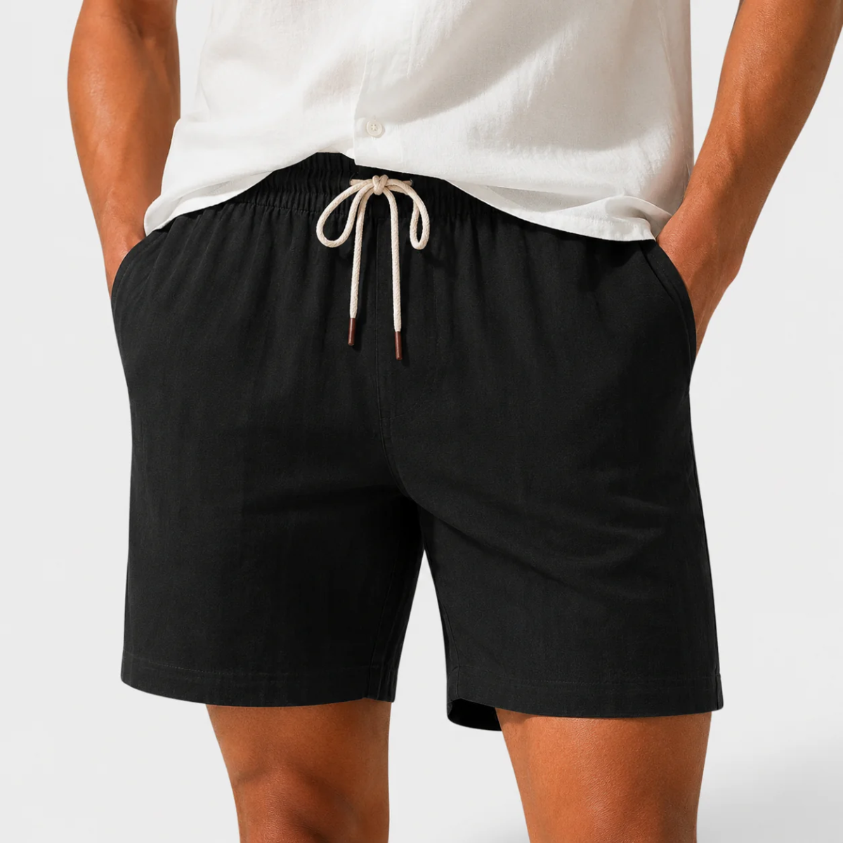 Linen Shorts 3-Pack