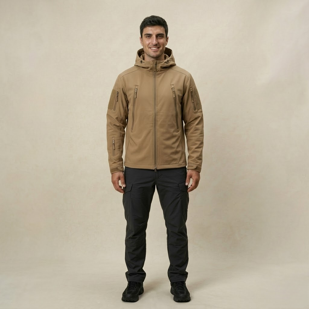 All Weather Softshell Jacket Beige