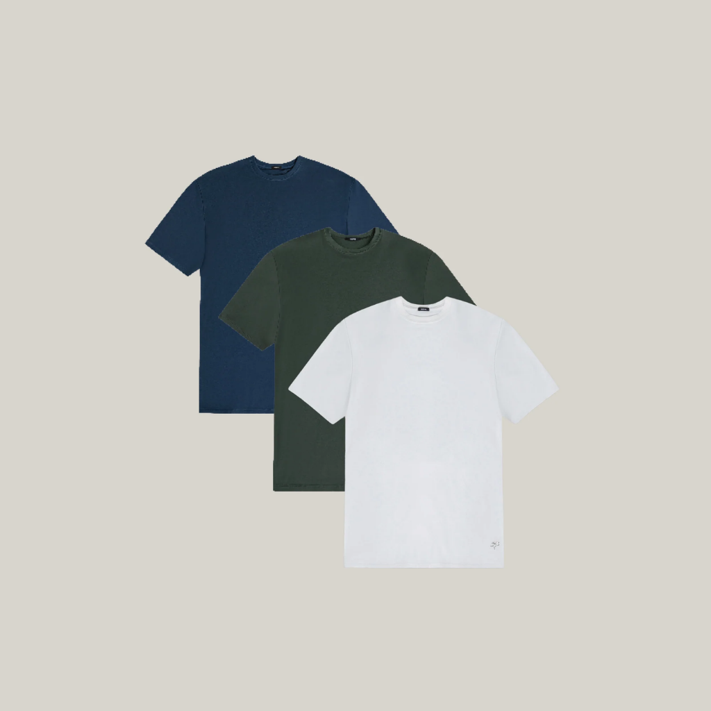 Heavyweight Essential Cotton T-Shirt 3-Pack