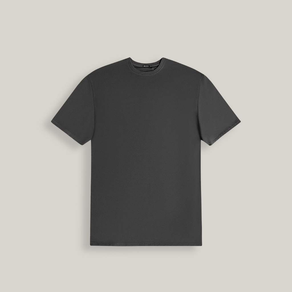 Heavyweight Essential Cotton T-Shirt Grey