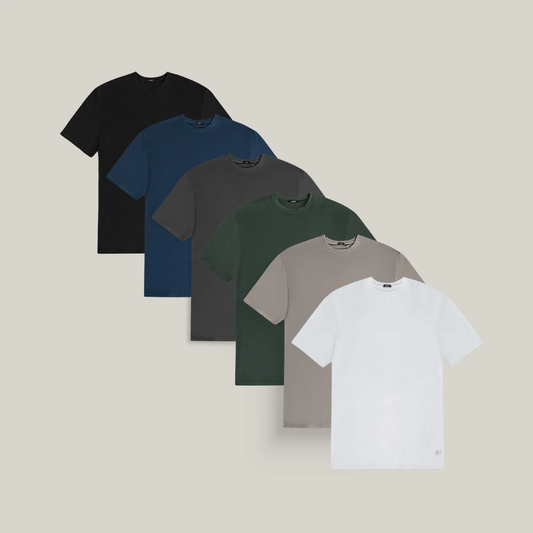 Heavyweight Essential Cotton T-Shirt 6-Pack