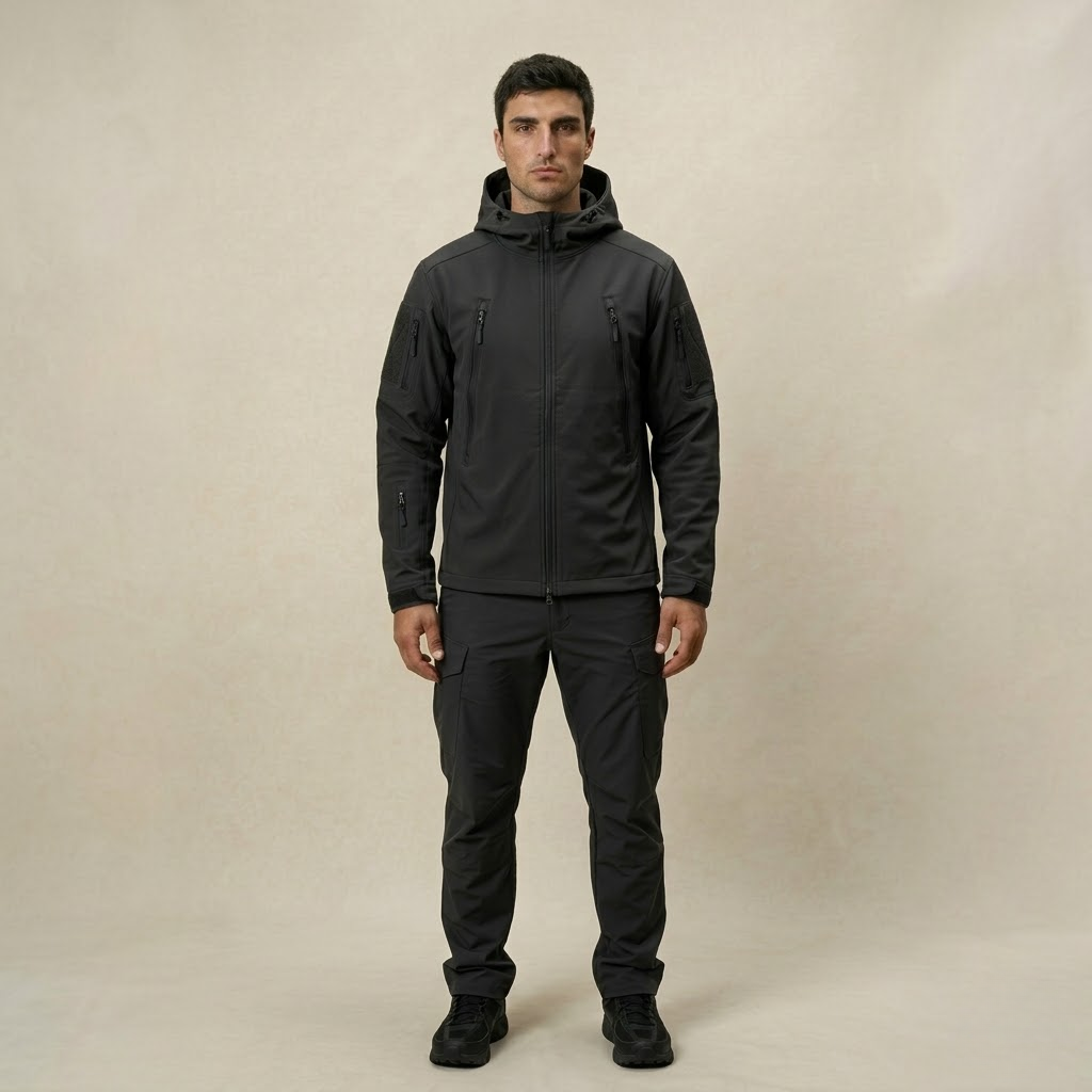All Weather Softshell Jacket Black
