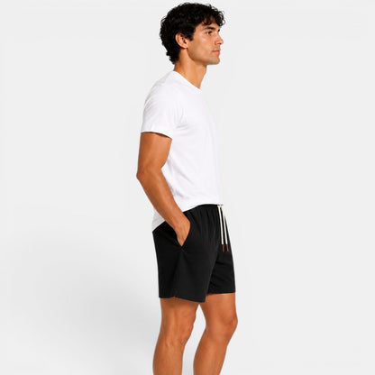 Linen Shorts - Black
