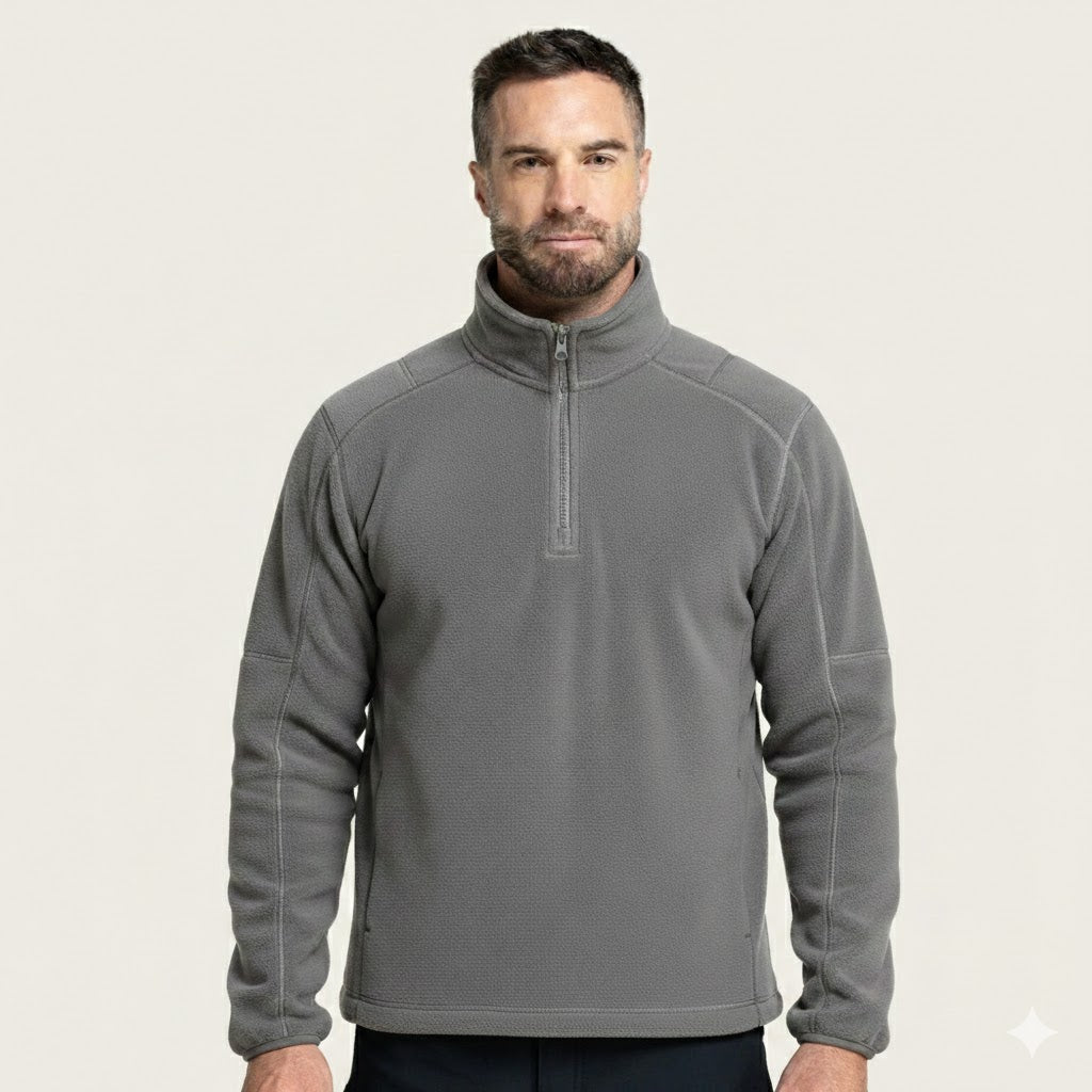 Quarter Zip Fleece Thermal Jacket
