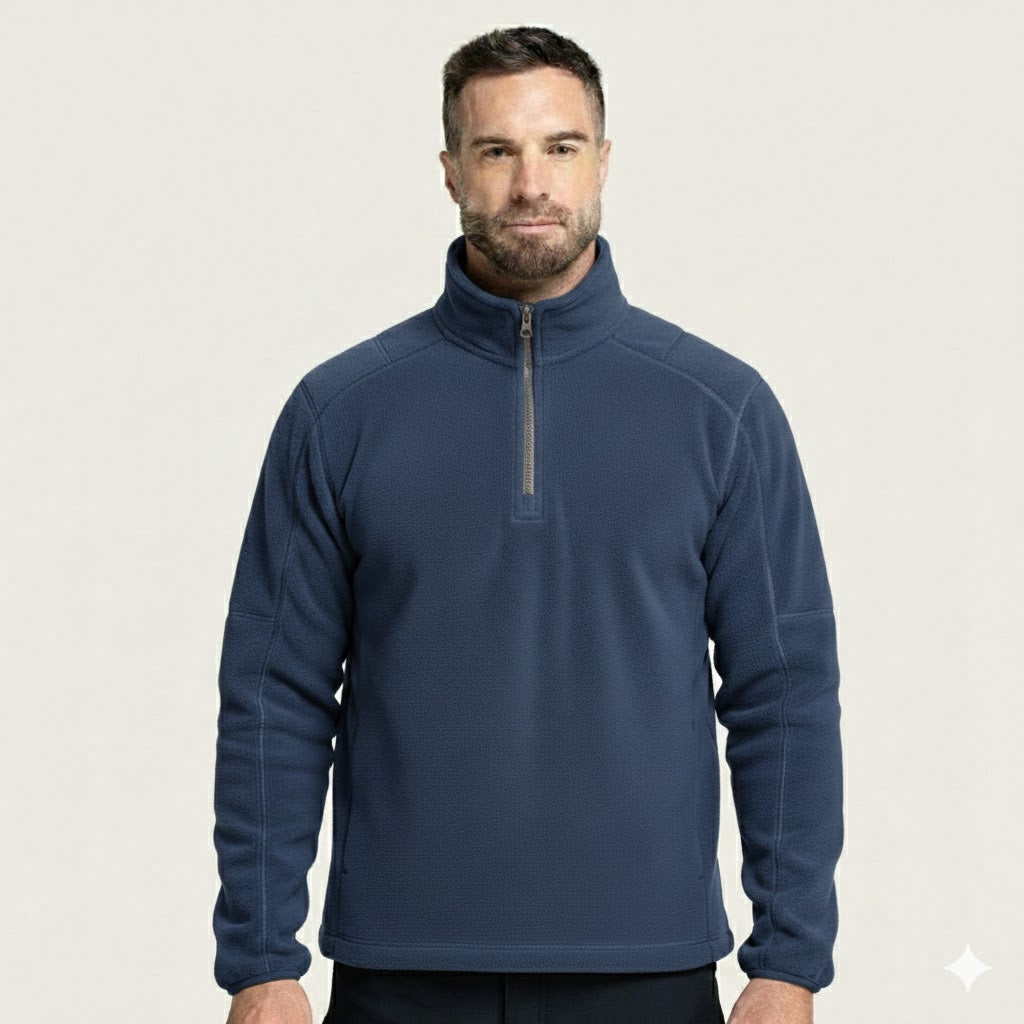 Quarter Zip Fleece Thermal Jacket